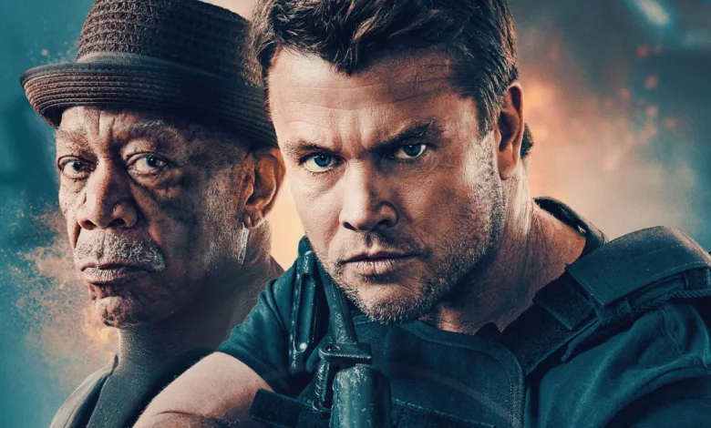 Gunner Trailer Previews Intense Action Movie With Luke Hemsworth and Morgan Freeman