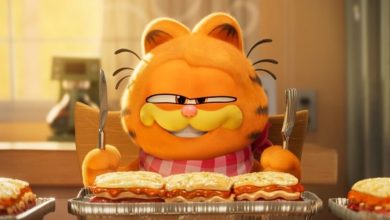 Exclusive The Garfield Movie Clip Shows Chris Pratt Recording Lines