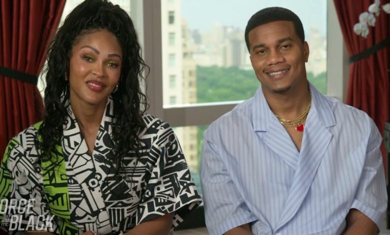 Interview: Meagan Good & Cory Hardrict Talk Tyler Perry’s Divorce in the Black