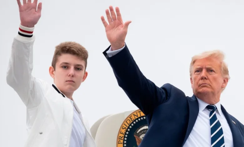 Where Was Donald Trump’s Son, Barron Trump, During the RNC Convention?