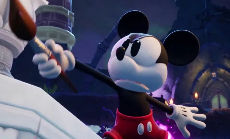 Disney Epic Mickey: Rebrushed Trailer Shows Remake’s Enhancements