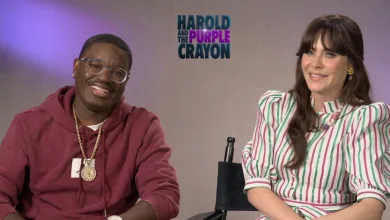 Interview: Zooey Deschanel & Lil Rel Howery on Harold and the Purple Crayon