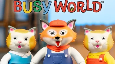 Exclusive Look at Super7’s ReAction Figures Based on Richard Scarry’s Busy World