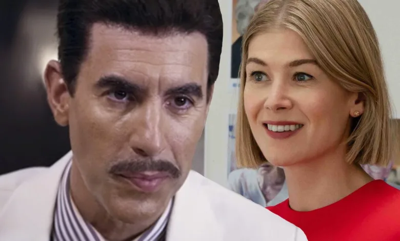 Sacha Baron Cohen & Rosamund Pike Cast in Netflix Comedy Movie Ladies First