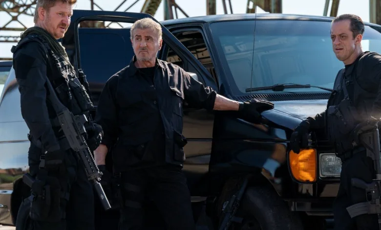 Sylvester Stallone Robs an Armored Truck in the Armor Trailer