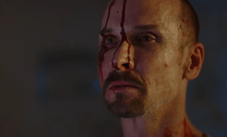 The Pale Face Killer Terrifies Victims in the He Never Left Trailer