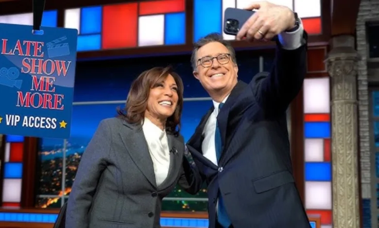 What Did Kamala Harris Say in Stephen Colbert Interview?