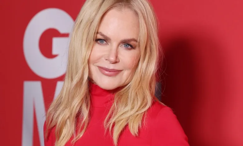 Nicole Kidman Sizzles in Red Figure-Hugging Gown With Quirky Lace Detail